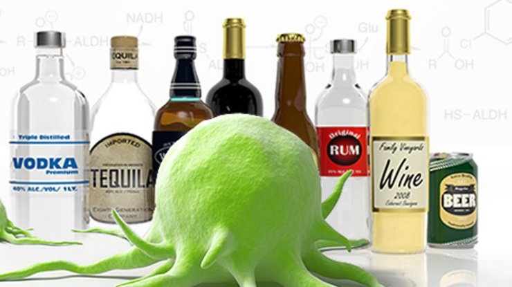 Алкоголь может спровоцировать семь форм рака – ученые