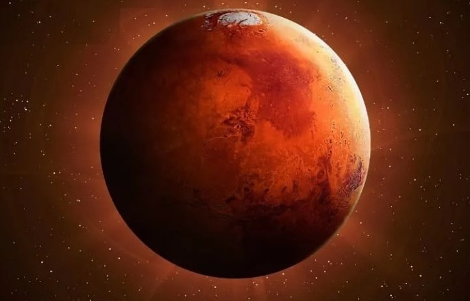 В Сеть выложили снимок Марса, сделанный 100 лет назад