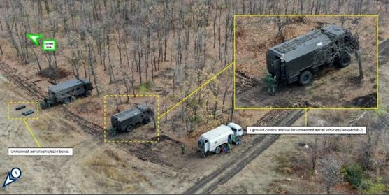 На Донбасс боевикам пригнали новейший российский разведкомплекс