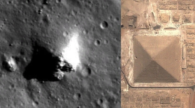 Скотт Уоринг обнаружил на Луне древнюю пирамиду
