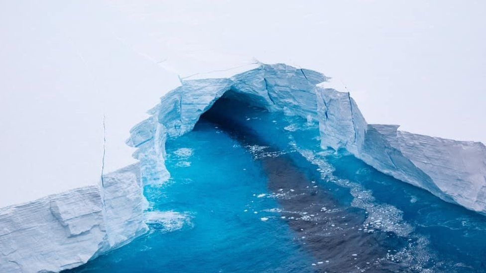 Разрушение айсберга