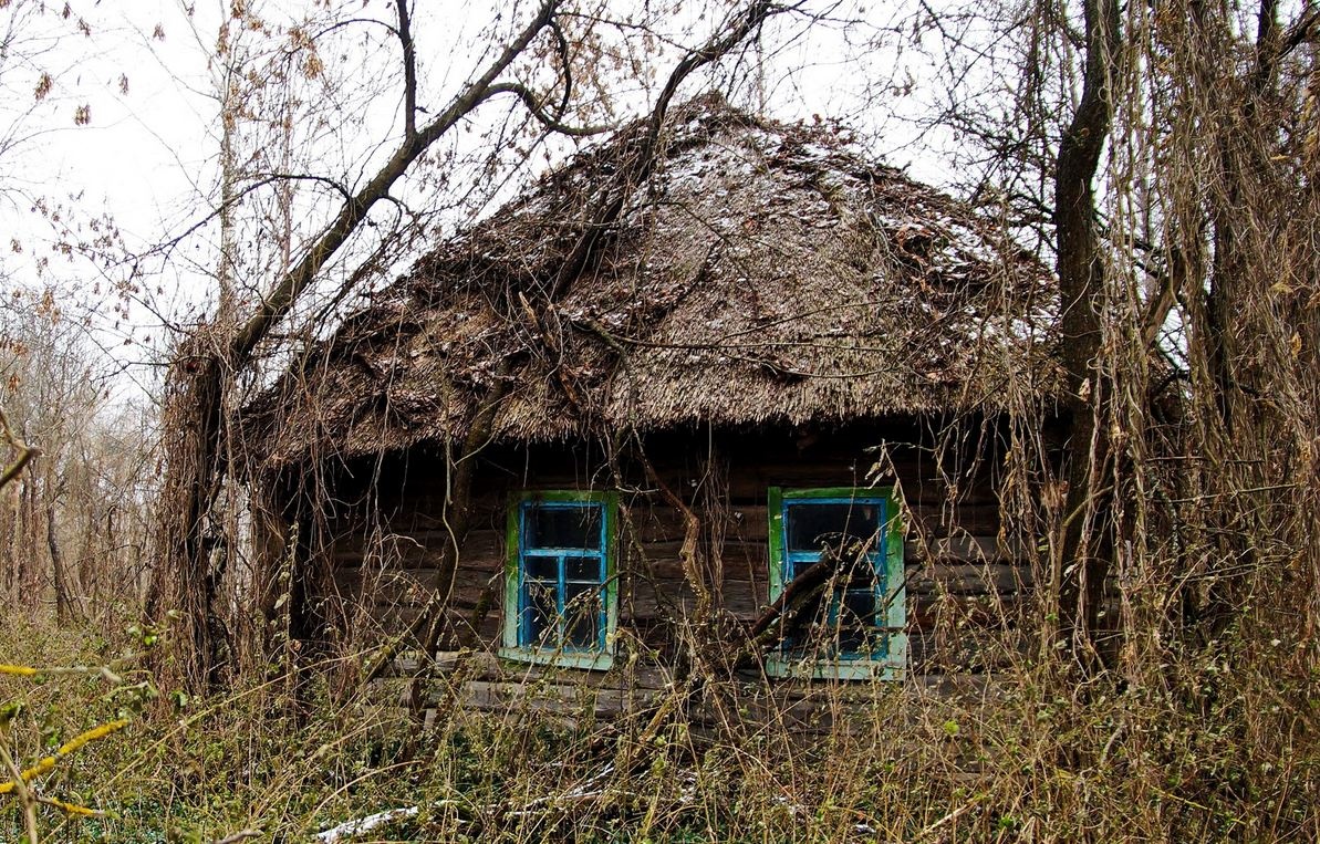 В Чернобыльской зоне нашли "сказочный" домик