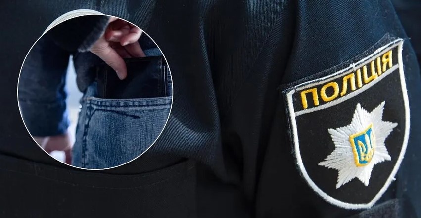 В Киеве воришки умудрились обокрасть полицейского