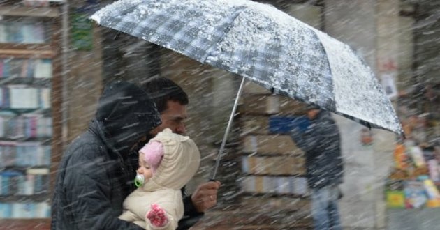 Снежные ливни накроют Украину: синоптики назвали дату