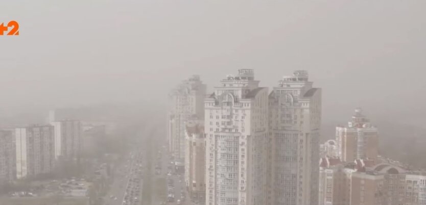 Киев вновь вошел в топ городов с самым грязным воздухом в мире