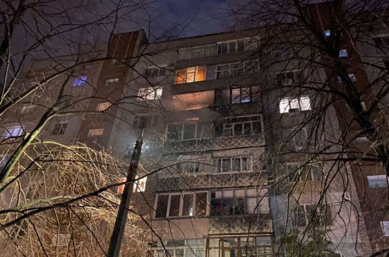 В Николаеве фейерверк спровоцировал пожар в двух квартирах