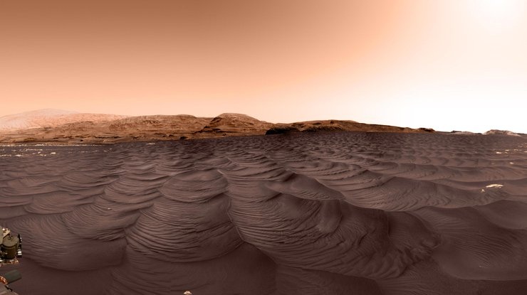 Curiosity передал невероятно захватывающее фото с Марса