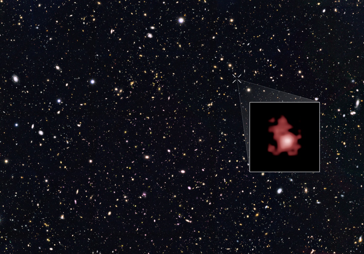 Астрономы подсчитали расстояние до самой далекой галактики во Вселенной