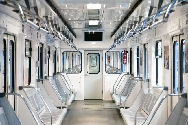 На "синей" ветке киевского метро запустят модернизированный поезд
