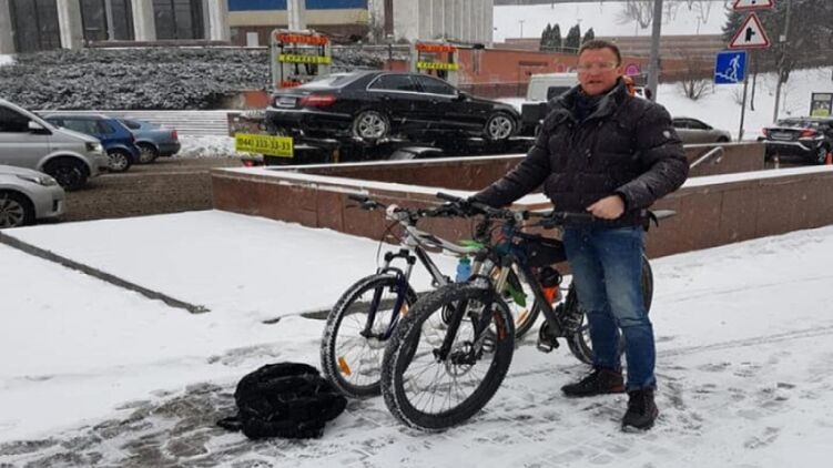 В Киеве у сотрудника посольства Нидерландов украли велосипед