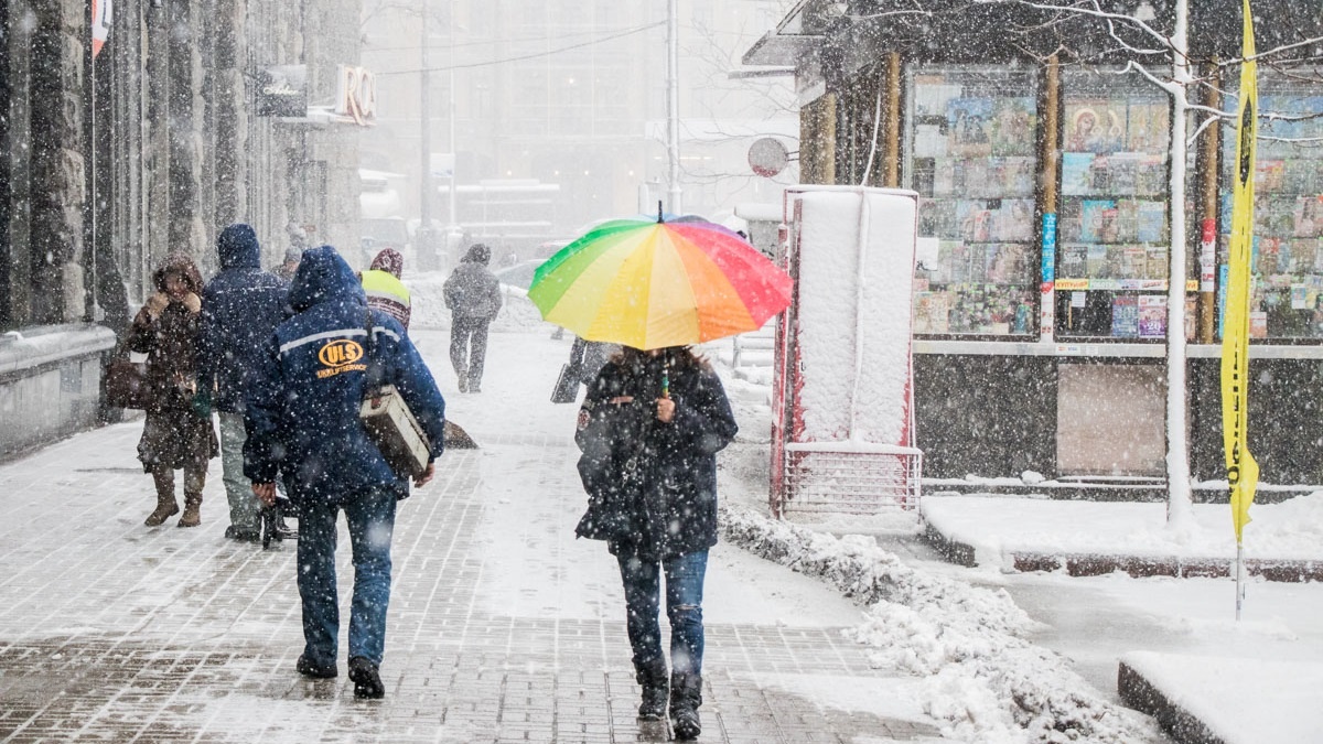 В Киеве ожидается усложнение погодных условий