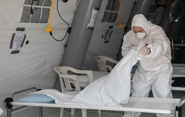 На Прикарпатье сворачивают мобильный госпиталь для COVID-больных