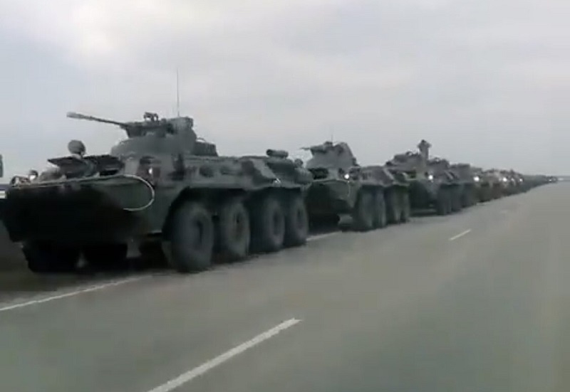 В Кремле прокомментировали переброску российских войск к границе с Украиной