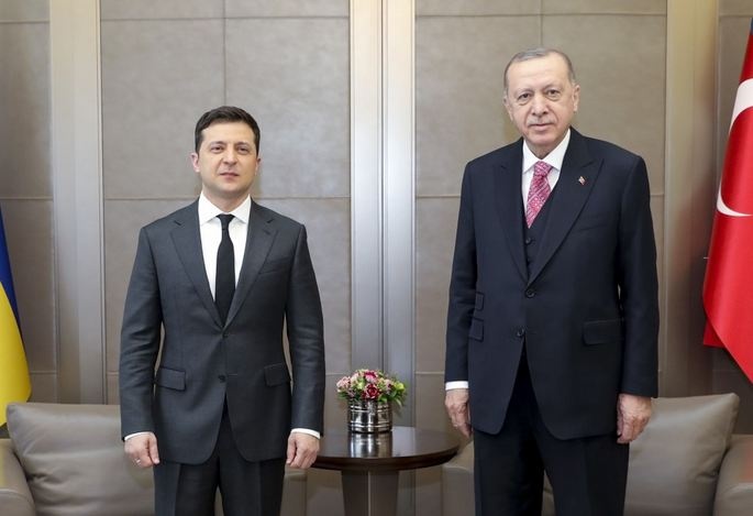 В Турции тет-а-тет проходит встреча Зеленского и Эрдогана