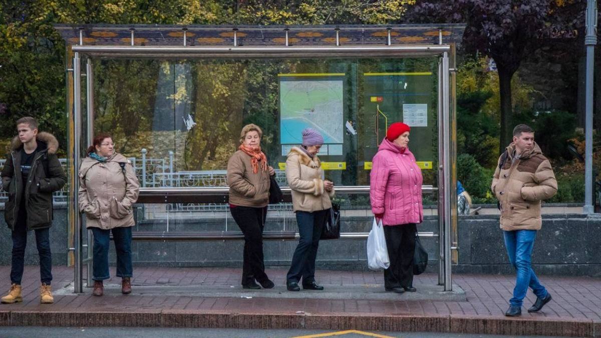 В Киеве видели бесплатную "антиковидную" маршрутку