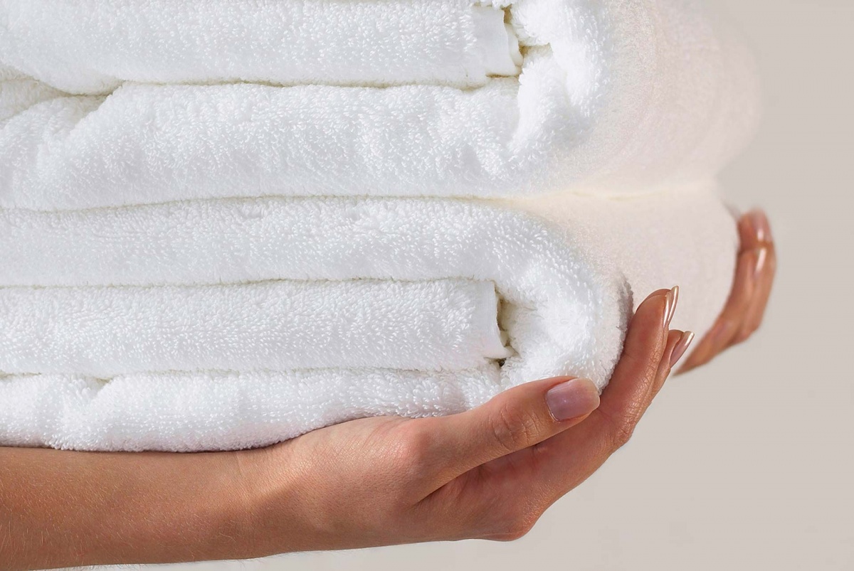 Как отбелить полотенца при помощи растительного масла