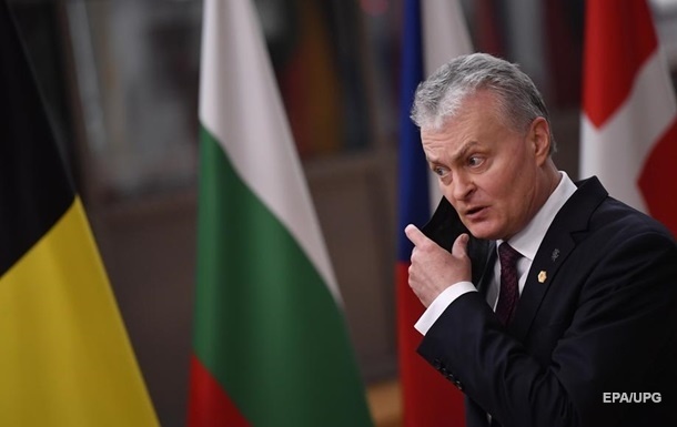 Вильнюс никогда не признает оккупацию Россией части территории Украины - президент Литвы