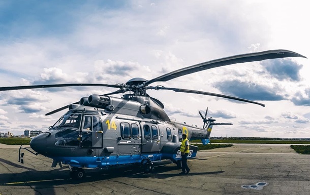 Нацгвардия получила третий французский вертолет Airbus Н-225