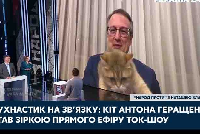 Хвост кота Геращенко развеселил украинцев