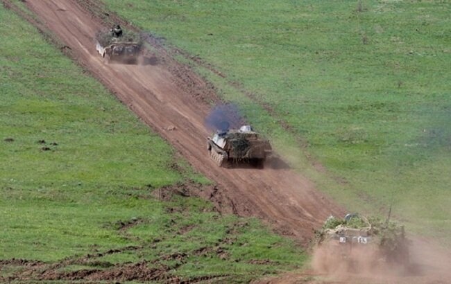 Под Донецком и Луганском ОБСЕ зафиксировала скопление военной техники