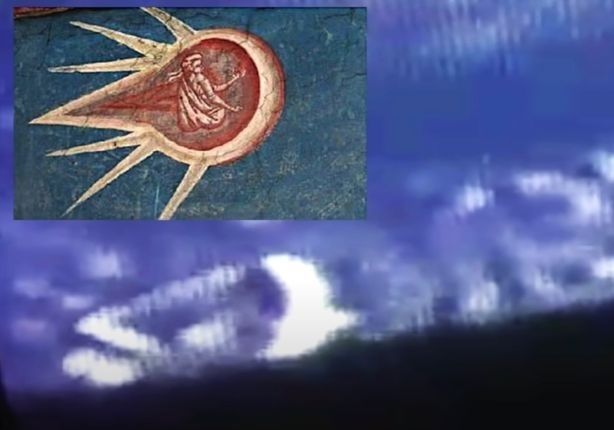 Над МКС видели НЛО, похожий на библейский объект
