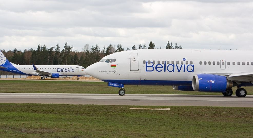 Самолет "Белавиа" не смог пересечь границу с Польшей: сделал шесть кругов