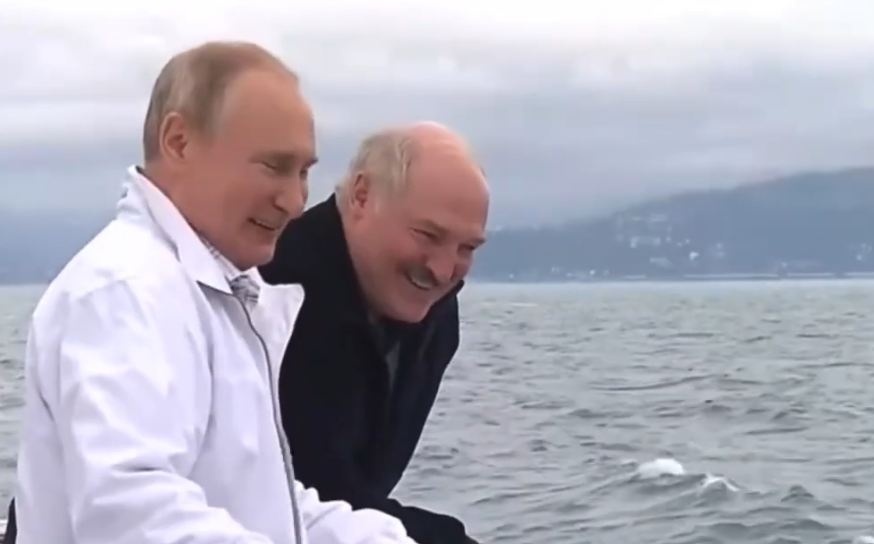 Путин в Сочи принимал двух гостей из Беларуси