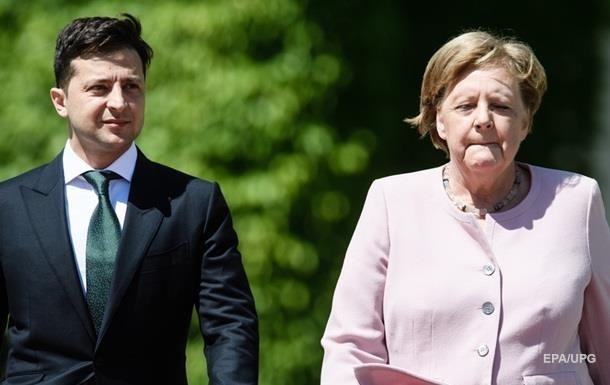 Ожидал большего от Меркель: Зеленский рассказал, что думает о канцлере Германии
