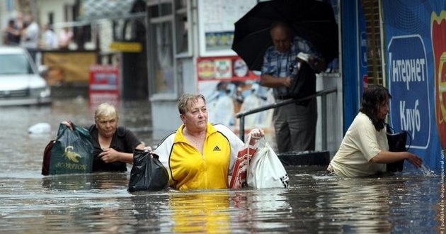 На Украину идет шторм: какую часть страны затопит