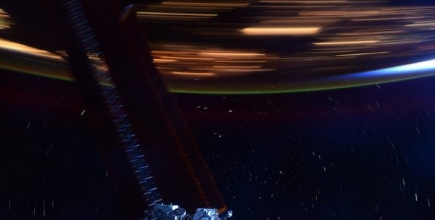 Астронавт показал высокую скорость вращения МКС вокруг Земли