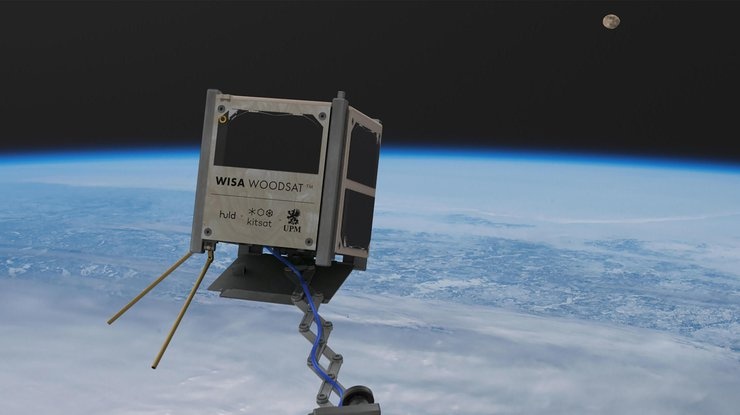 В космос отправят первый в мире деревянный спутник