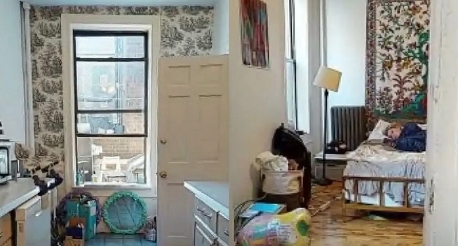 Женщина утверждает, что увидела "призрака" во время виртуального осмотра квартиры