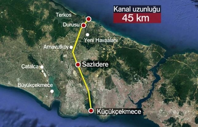Эрдоган открыл грандиозное строительство канала параллельно Босфору