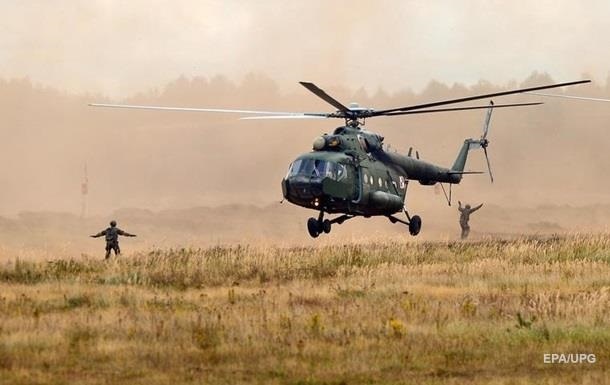 В Польше упал вертолет, пострадали украинцы