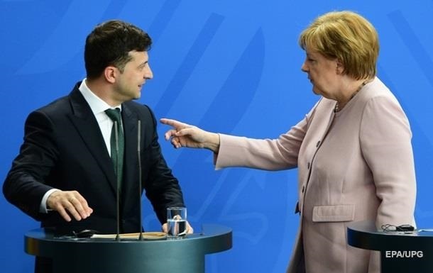В Германии сообщили,  какие темы Меркель будет обсуждать с Зеленским