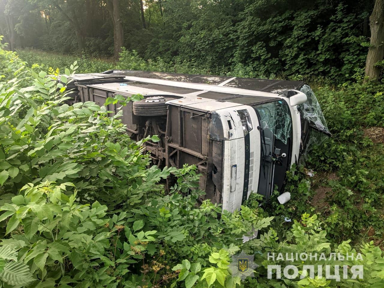 Стала известна причина аварии автобуса Киев - Вроцлав