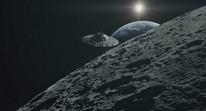 Уфолог рассказал о 8-километровом звездолете в лунном кратере