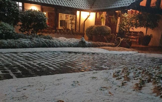 Снег в Бразилии: минусовая температура побила 65-летний рекорд