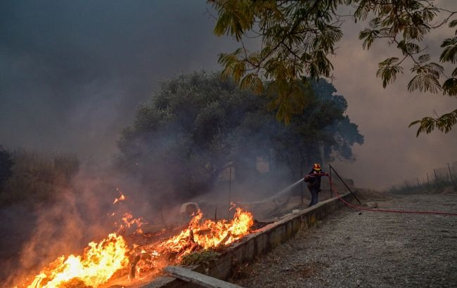 Украина поможет Греции бороться с пожарами