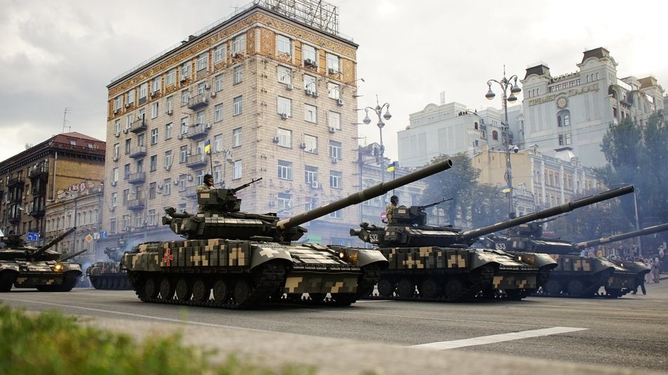В Киеве прошла финальная репетиция парада ко Дню Независимости