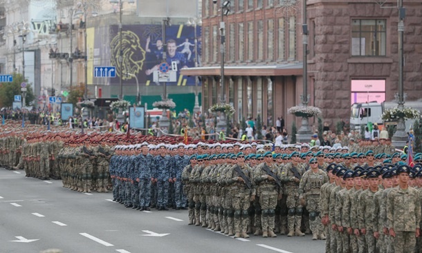 День Независимости: на каких улицах Киева ограничили движение транспорта