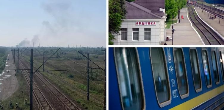 Укрзализныця не пускает поезда в районы обстрелов на Донбассе