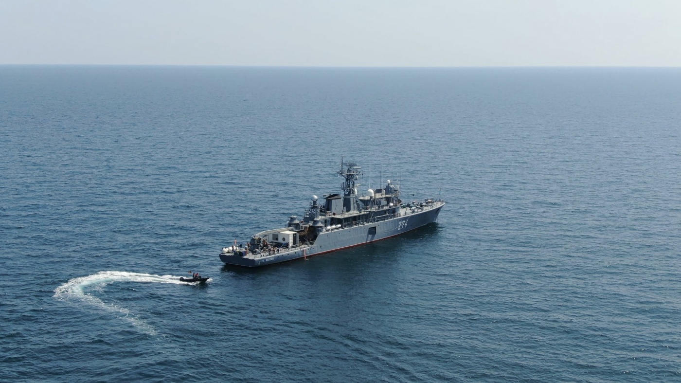 В Черном море началась активная фаза учений по разминированию