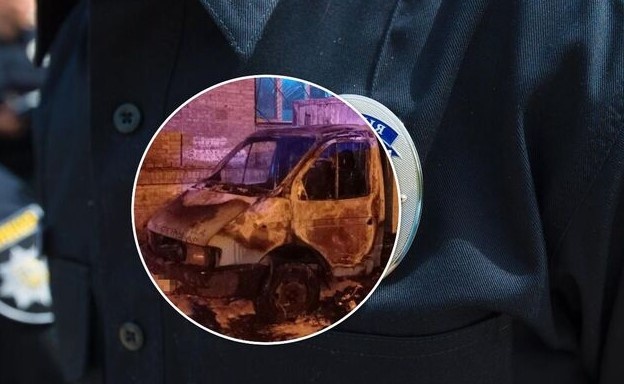 Не понравилось, как припаркована: в Киеве мужчина поджег "Газель"