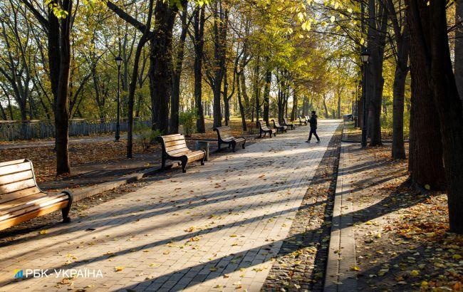 Осень пришла в Киев раньше обычного