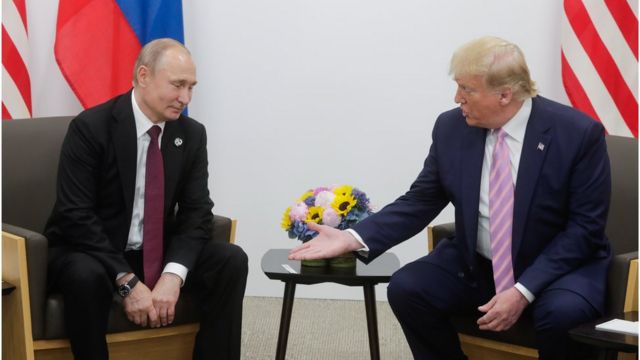 Во время встречи с Трампом российский лидер много кашлял
