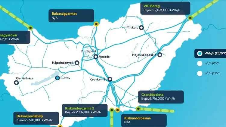 Прокачка газа в Венгрию через территорию Украины возобновлена