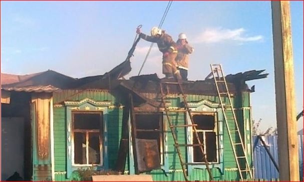 При пожаре погибла мать и пятеро детей