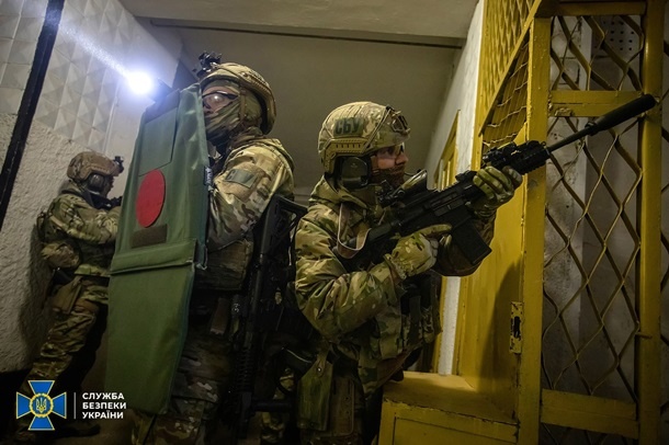 На Донбассе СБУ провела антитеррористические учения