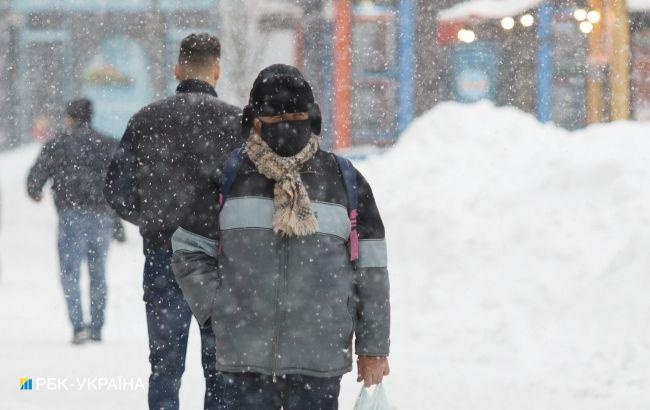 Снегопады и снег с дождем: прогноз погоды в Украине на сегодня